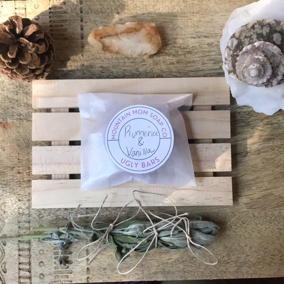 PLUMERIA&VANILLA UGLY Conditioner Bar/ Mountain Mom Soap Co - Picture 6 of 11